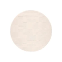 VM Carpet Domino-villamatto, pyöreä